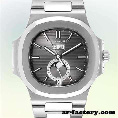 patek philippe nautilus 5726 white dial replica|Patek Philippe Nautilus leather strap.